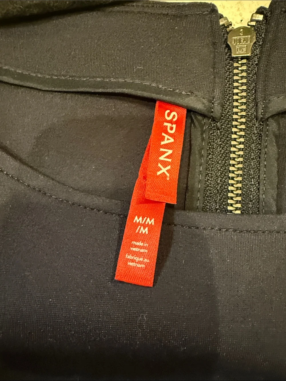 Spanx Navy Sheath Dress - Women's Tailored Dress size medium - Picture 5 of 6